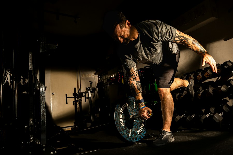 Photo recovery after physical effort